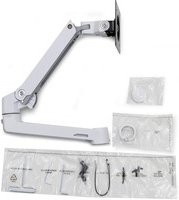 Ergotron Verlängerungs- und Ringsatz für LX Monitor Arm in Weiß - Bild 1