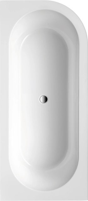 Ottofond Eck-Badewanne Modena Corner rechts in Schwarz-Weiß, Breite: 178 cm - Bild 1