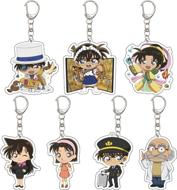 Bandai Anime Detektiv Conan Acryl-Schlüsselanhänger, Unisex - Bild 1