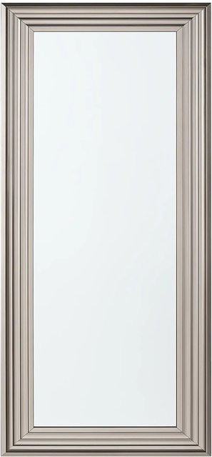 Beliani Wandspiegel CHATAIN in Silber, rechteckig, B/H: 50 x 130 cm - Bild 1