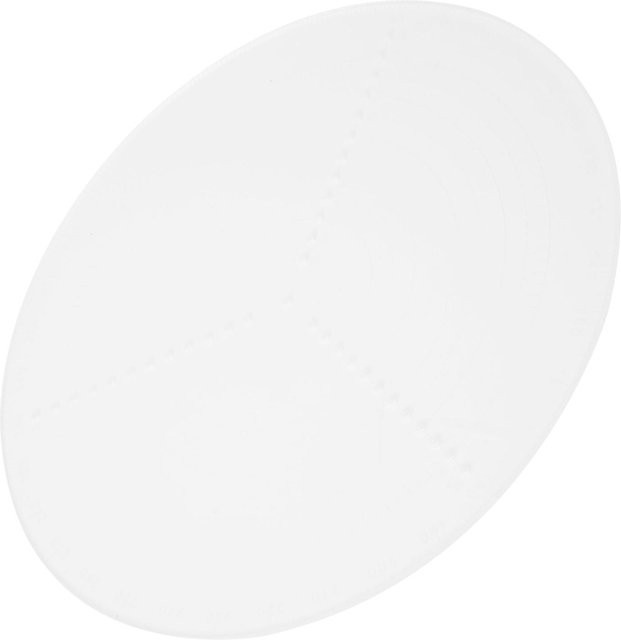TOMTOP Zentrierlineal Zirkel aus Acryl für Holzbearbeitung und Drechseln, Weiß, 30 cm - Bild 1