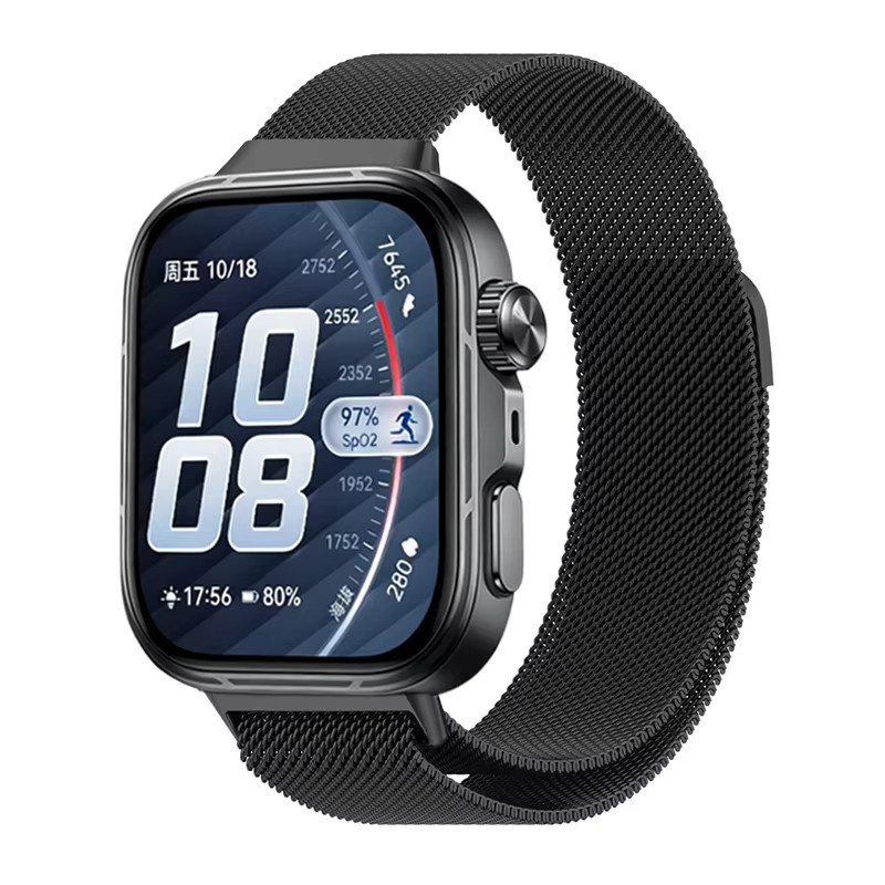 Uhrenarmband Milanese Loop, Edelstahl, Unisex, für Huawei Watch Fit 5 4 Fit 3 - Bild 4