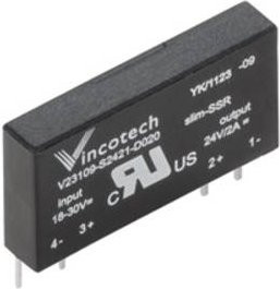Weidmüller Halbleiterrelais 4061230000 in Schwarz mit 0,1 A und max. 48 V/DC Schaltspannung (20 Stück) - Bild 1