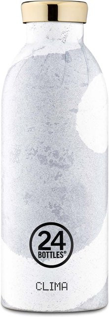24Bottles Clima Bottle Grand Trinkflasche Promenade in Pink, Grau und Weiß, 500 ml - Bild 1