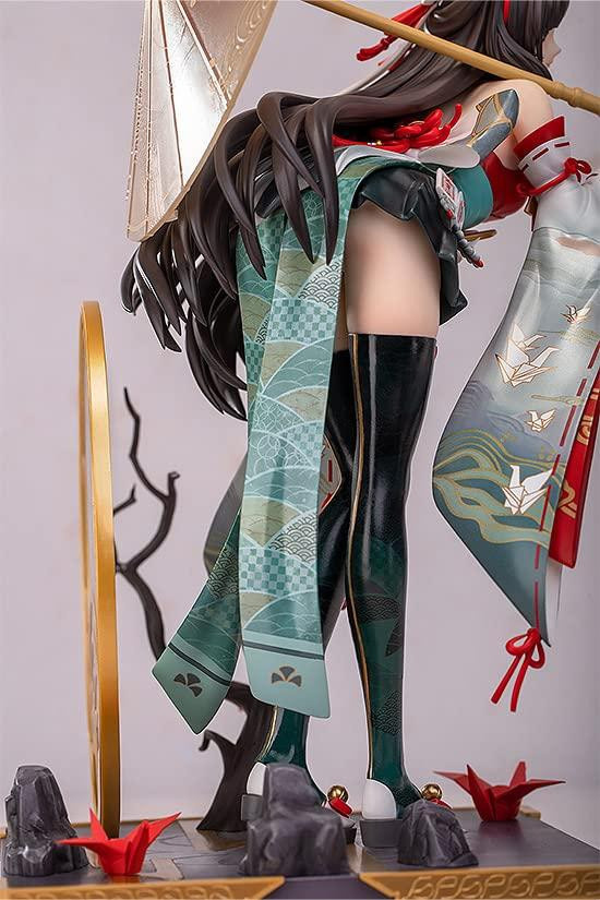 NARAKA BLADEPOINT Tsuchimikado Kurumi Onmyouhime Anime-Figur von Nippon Collectibles, bemalt Fertigfigur aus Kunststoff, Maßstab 1/7 - Bild 6