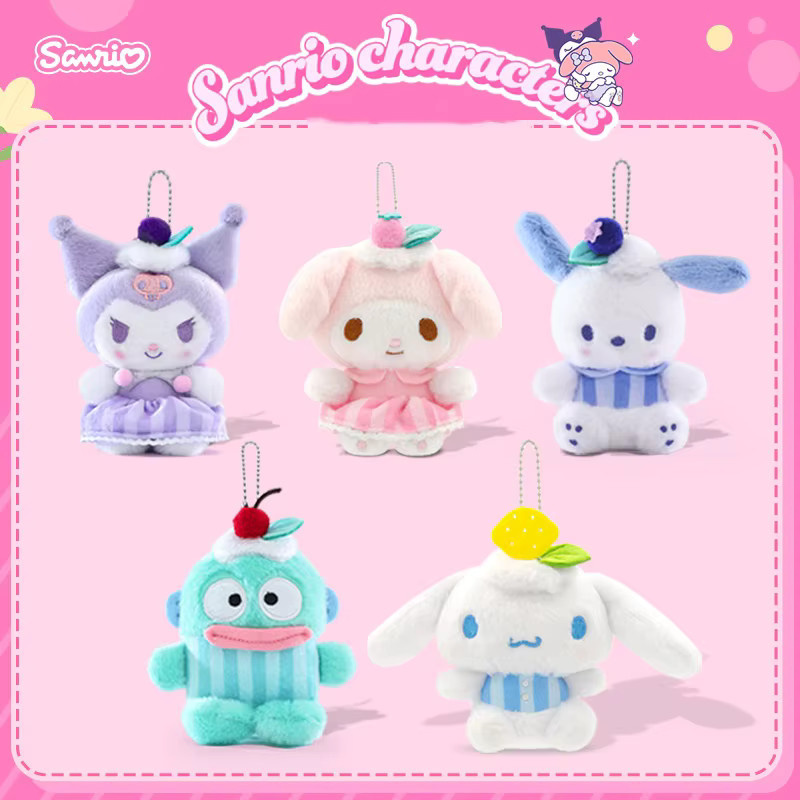 Sanrio Hello Kitty My Melody Kuromi Plüschtiere, Schlüsselanhänger - Bild 1