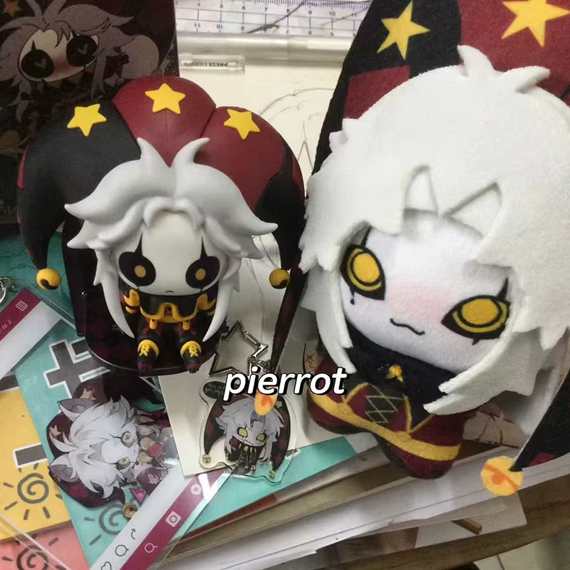 Hot Toys Pierrot-Plüschfigur, Rucksack-Anhänger, Schlüsselanhänger - Bild 4