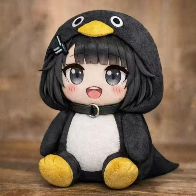 Toys-Glory Fourall Gugu Gaga Kuschelpinguin, Plüschtier, 25cm, ab 14 Jahre - Bild 1