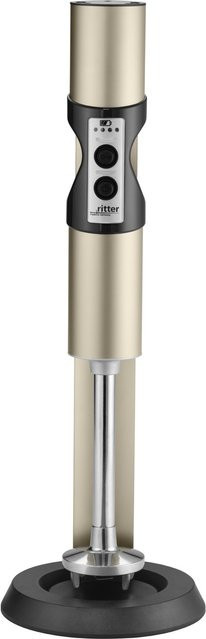 Ritter Stilo 7 Stabmixer in Hellbraun und Beige mit Edelstahl und Kunststoff - Bild 1