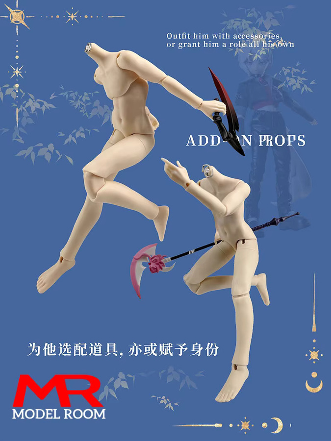 YoutypeToys Zack BJD Joint Body, Jungen, 1/8 Scale, 18cm, Kunststoff - Bild 3