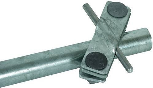 DEHN Anschlussschelle 640015 aus Stahl in Silber - Bild 1