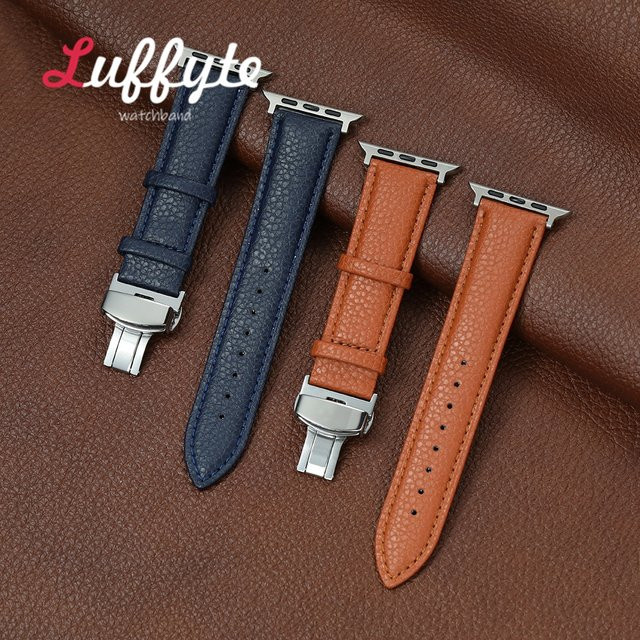 luffyte Uhrenarmband Leder, Unisex - Bild 1