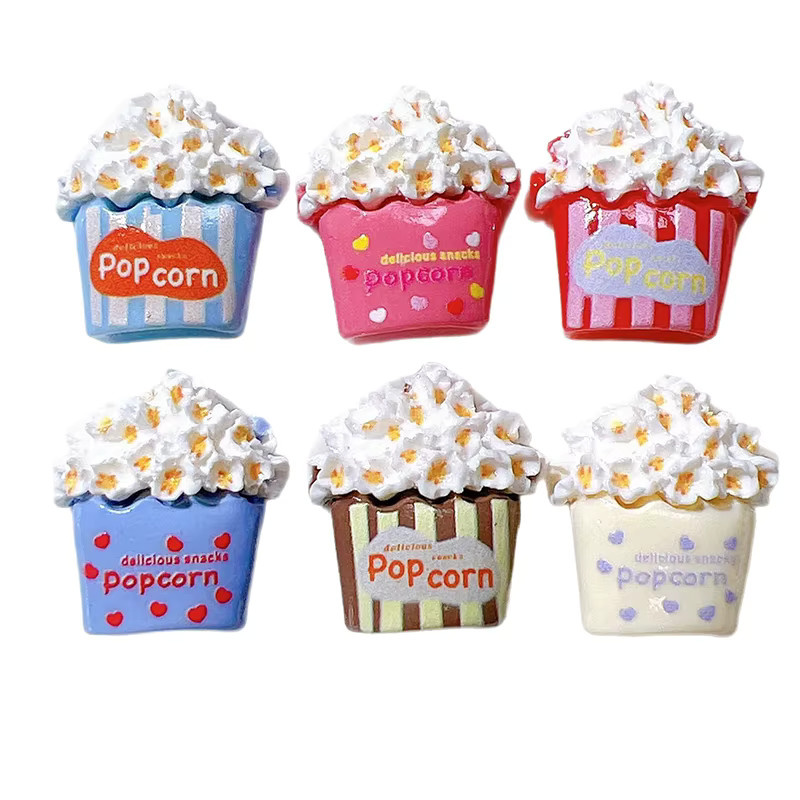 Mognot Popcorn Mini-Kühlschrankmagnete aus Harz in Bunt für Fotos und Notizen - Bild 6