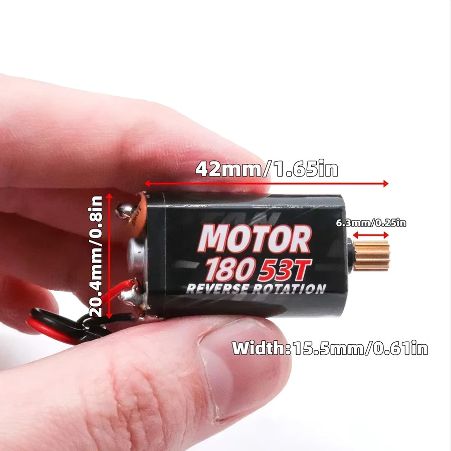 NEEBRC 180 Bürstenmotor, Metall, 1:18, Zubehör - Bild 2