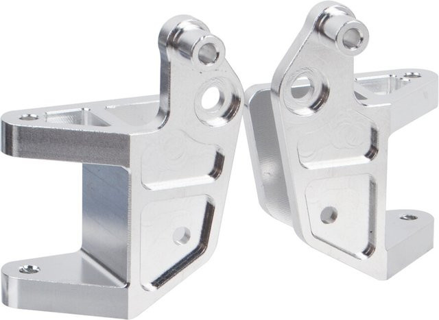 Tamiya Aluminium-Vorder-C-Hub, Metall, Grau, Zubehör - Bild 1