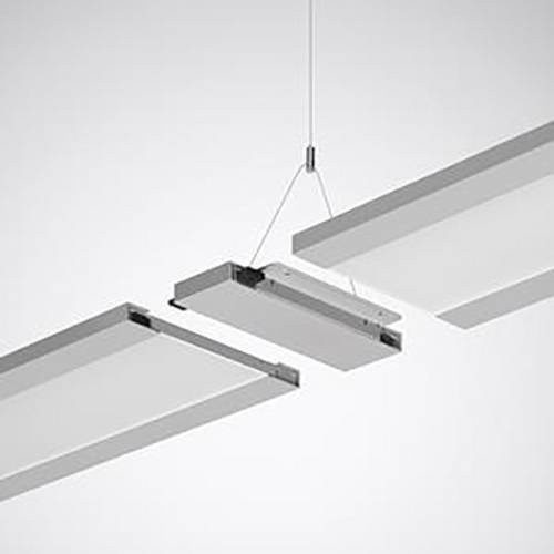 Trilux CAS Verbinder Luceos HZLKB/5/03+ silbergrau aus Stahlblech - Bild 1