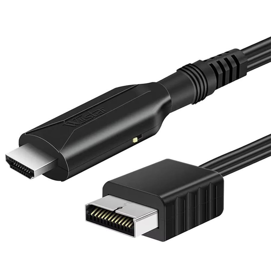 TenYua PS2 zu HDMI Konverter Adapter in Schwarz für 1080P Full HD Audio-Video-Signal mit Unterstützung für PS1 und PS2 Anzeigemodi - Bild 3