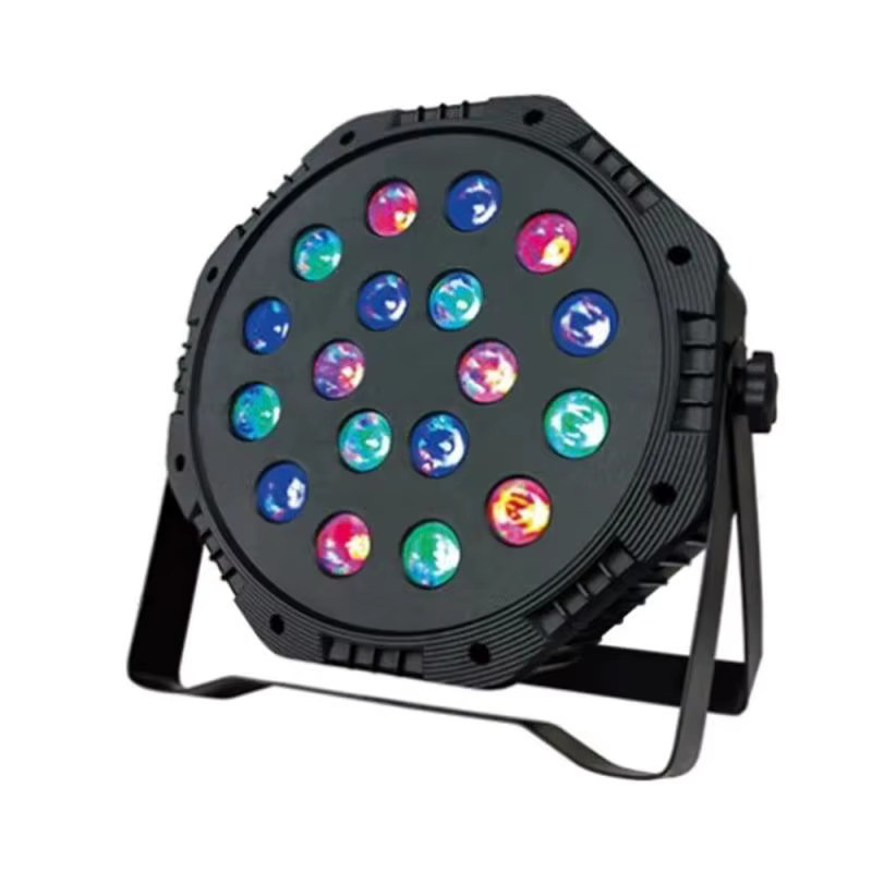 Donirt RGB DMX LED Par Effektbeleuchtung für Party und Hochzeit in Schwarz - Bild 7