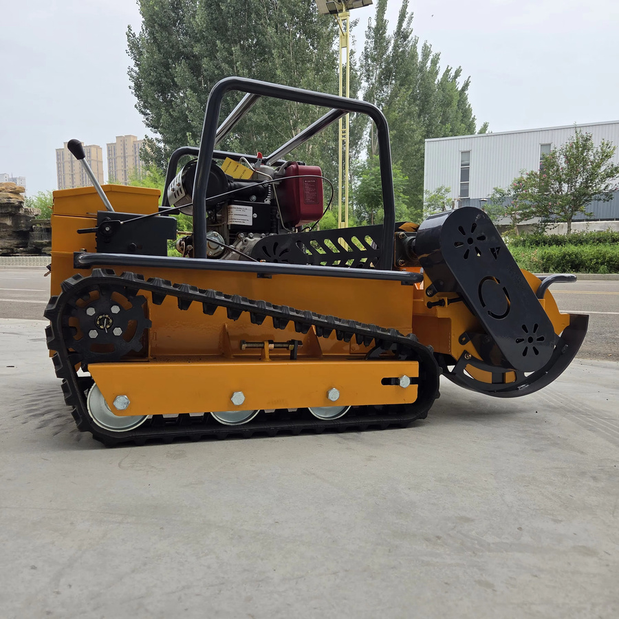 MOWBEAR Steilhang-Raupenmäher ZNW-1000Y in Gelb, ferngesteuerter Allterrain Rasenmäher mit 1000mm Schnittbreite - Bild 4
