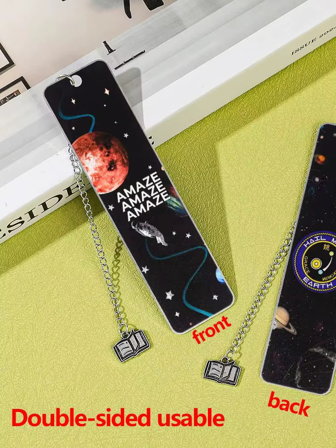 Rescue Plan Space Badge Kreatives Metall-Lesezeichen in Multicolour - Bild 7