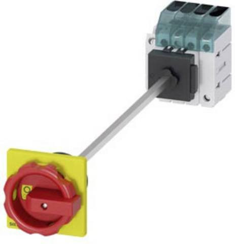 Siemens Lasttrennschalter 4polig Rot Gelb 16A 16mm² 1 Schließer 1 Öffner 690 V/AC 3LD30481TL53 - Bild 1