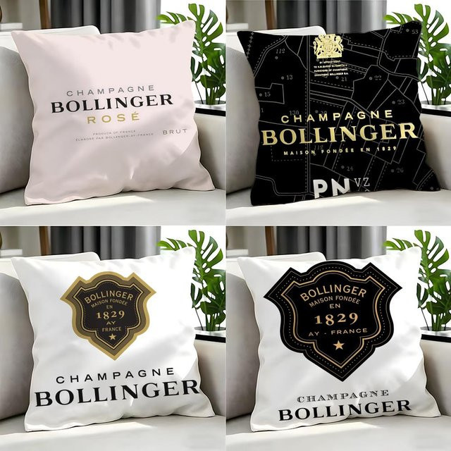 BBollinger Kissenbezug-Set, 4-teilig, weiß, dekorative Kissenhüllen für dein Sofa und deine Heimdekoration - Bild 1