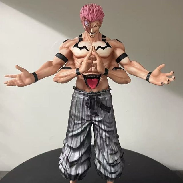 Bandai Jujutsu Kaisen Ryomen Sukuna Frühe Form Actionfigur, 30cm - Bild 1