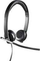 Logitech H650e Stereo USB Headset in Schwarz und Silber - Bild 1