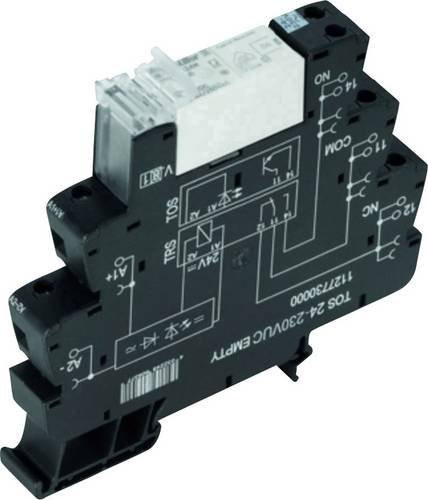 Weidmüller Koppelrelais TRS 230VUC 1CO 16A Schwarz 10 Stück - Bild 1