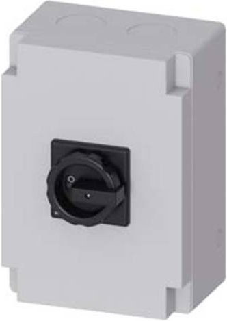 Siemens Lasttrennschalter 3polig Schwarz 100 A 50 mm² 1 Schließer 1 Öffner 690 V/AC 3LD27661GP51 - Bild 1