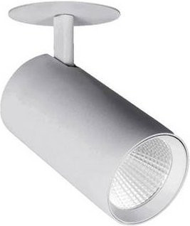 Brumberg 88804164DA LED Einbaustrahler und Aufbaustrahler, rund, dimmbar, weiß/silber - Bild 1