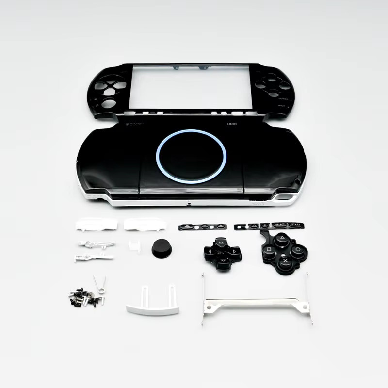 Sony PSP 3000 Gaming-Edition Komplettes Gehäuse-Set und Reparatur-Kit für 09G Motherboard - Bild 5