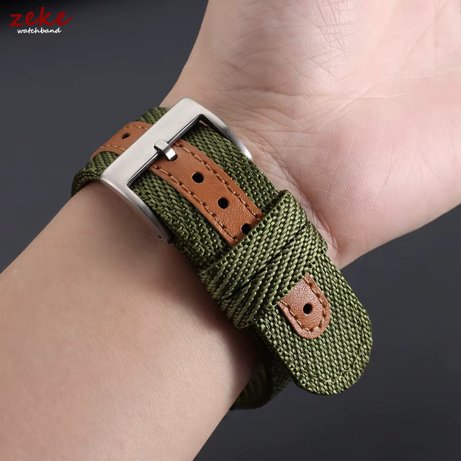 crazyband Uhrenarmband Nylon, Textil/NATO, Herren und Damen - Bild 3