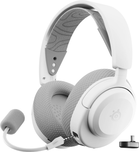 SteelSeries Arctis Nova 3X Wireless Gaming-Headset für Xbox, PC, Nintendo Switch und Mobile, Weiß - Bild 1