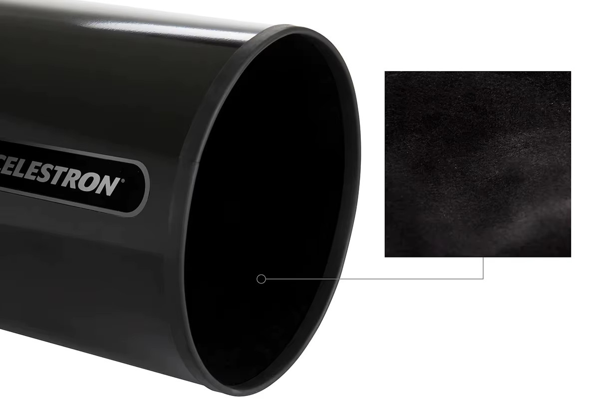 Celestron Tauschutz aus Aluminium mit Abdeckkappe für 9,25 Zoll in Schwarz - Bild 2