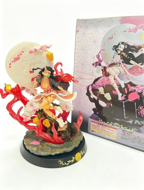 Bandai Demon Slayer Anime Charakterstatue Multicolor, Sammlermodell Höhe: 14 cm - Bild 1