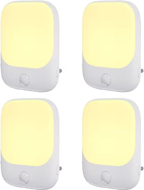 Ouelico LED Nachtlicht mit Bewegungssensor und Dimmfunktion, Warmweiß, Weiß - Bild 1