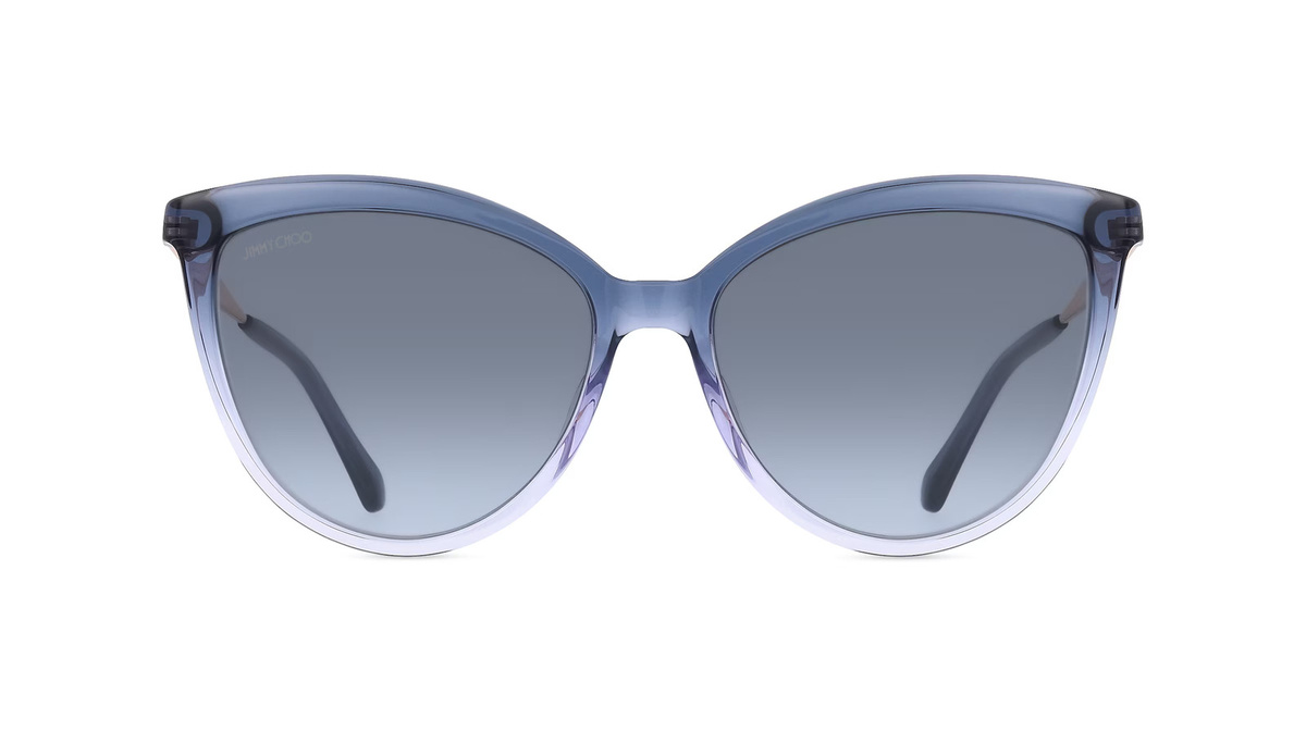 Jimmy Choo Sonnenbrille, Butterfly, Acetat, blau, Damen - Bild 1
