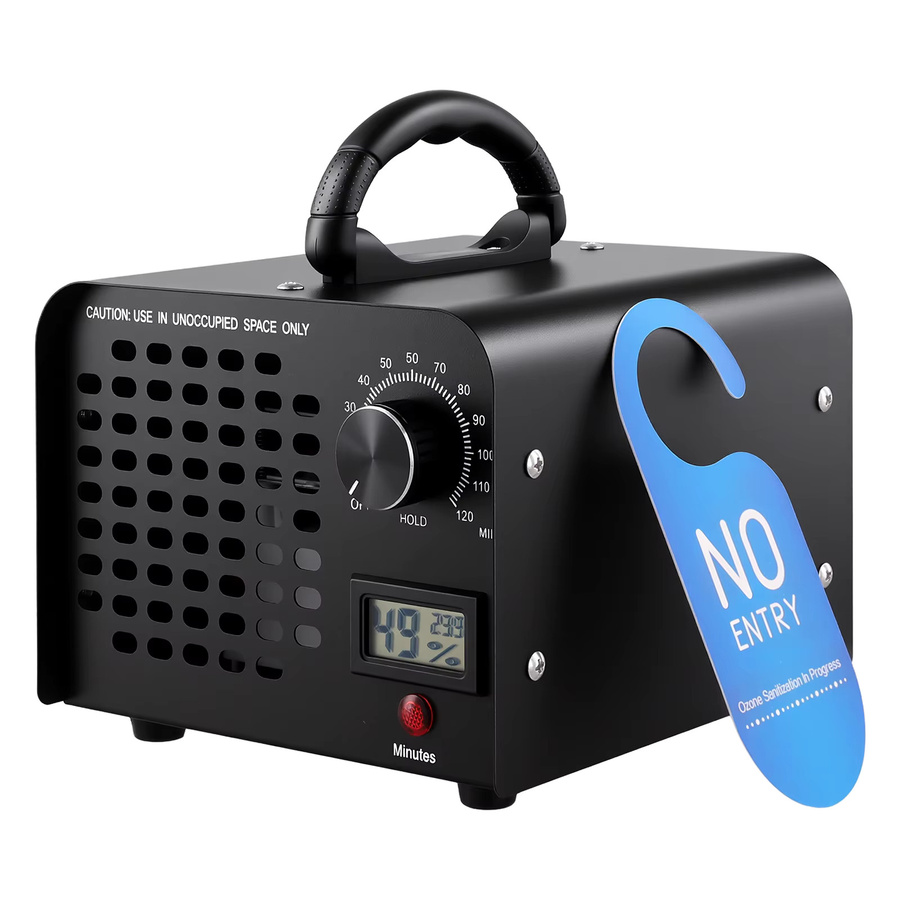Podofo Ozongenerator Ozonmaschine in Schwarz mit 60000mg/h Ozonleistung und 120-Minuten-Timer für Heim und Gewerbe bis zu 300 m² - Bild 8