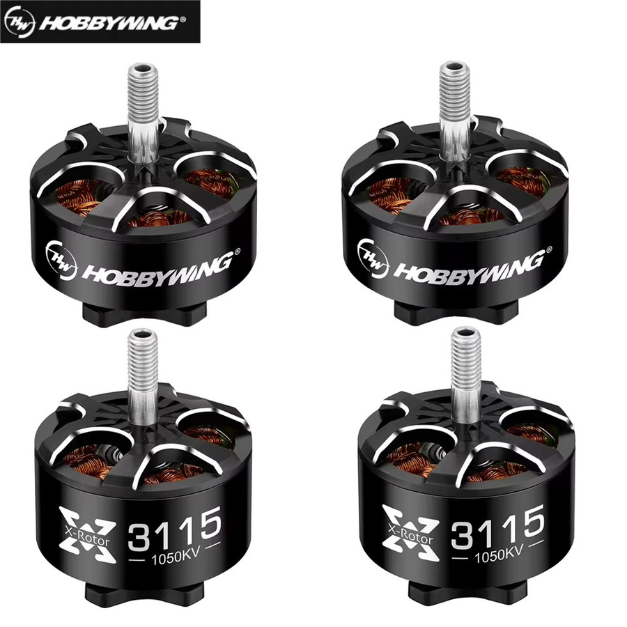 Hobbywing XRotor 3115 Brushless Motor für FPV Freestyle und Langstrecken-Drohnen, Schwarz - Bild 5