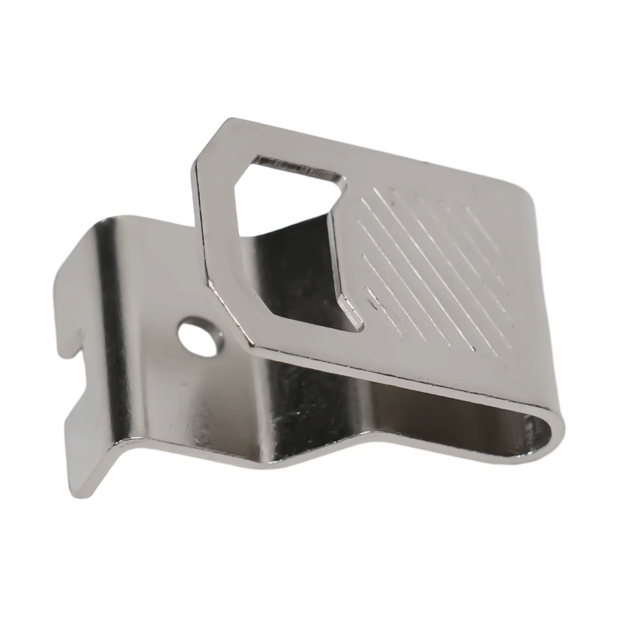 Vibratite Gürtel-Haken N597001 für Akku-Bohrschrauber in Silber, 2 Stück - Bild 2