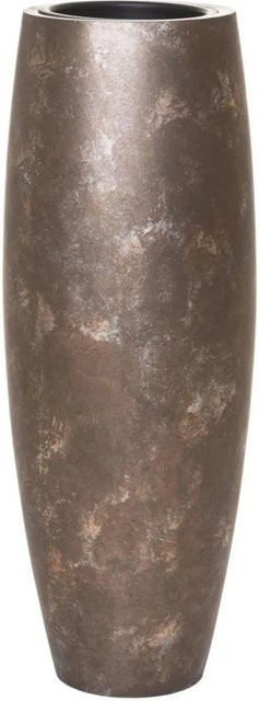 Vivanno Bodenvase Magnum aus Keramik in Quarzgrau, H x B x T: 80 x 30 x 30 cm - Bild 1