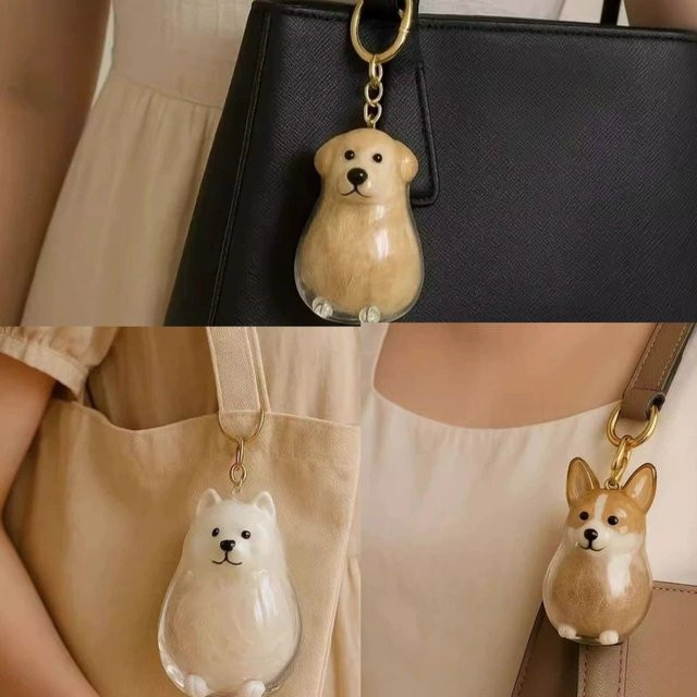 NANCY TINO Schlüsselanhänger für Hundehaare - Bild 1