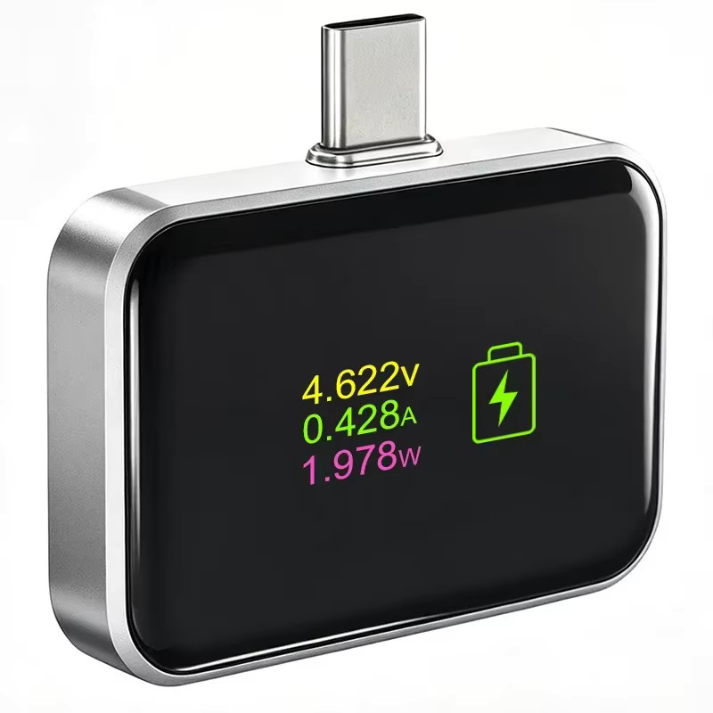 MRSVI AI Smart Auto Power-Off Ladegerät mit Ladeerkennung und automatischer Abschaltung für iPhone und Android, Silber - Bild 5