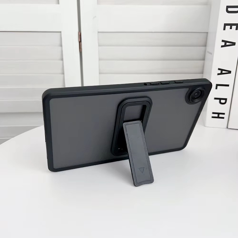 AYANJIN Schutzhülle für Samsung Galaxy Tab A9 Plus 2023 und Galaxy Tab A8/A7, Matte PC Stand Abdeckung, Blau oder Schwarz - Bild 3