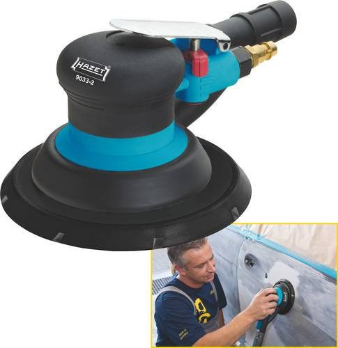 Hazet 9033-2 Druckluft-Exzenterschleifer Blau 1/4 Zoll 6,3 bar - Bild 1