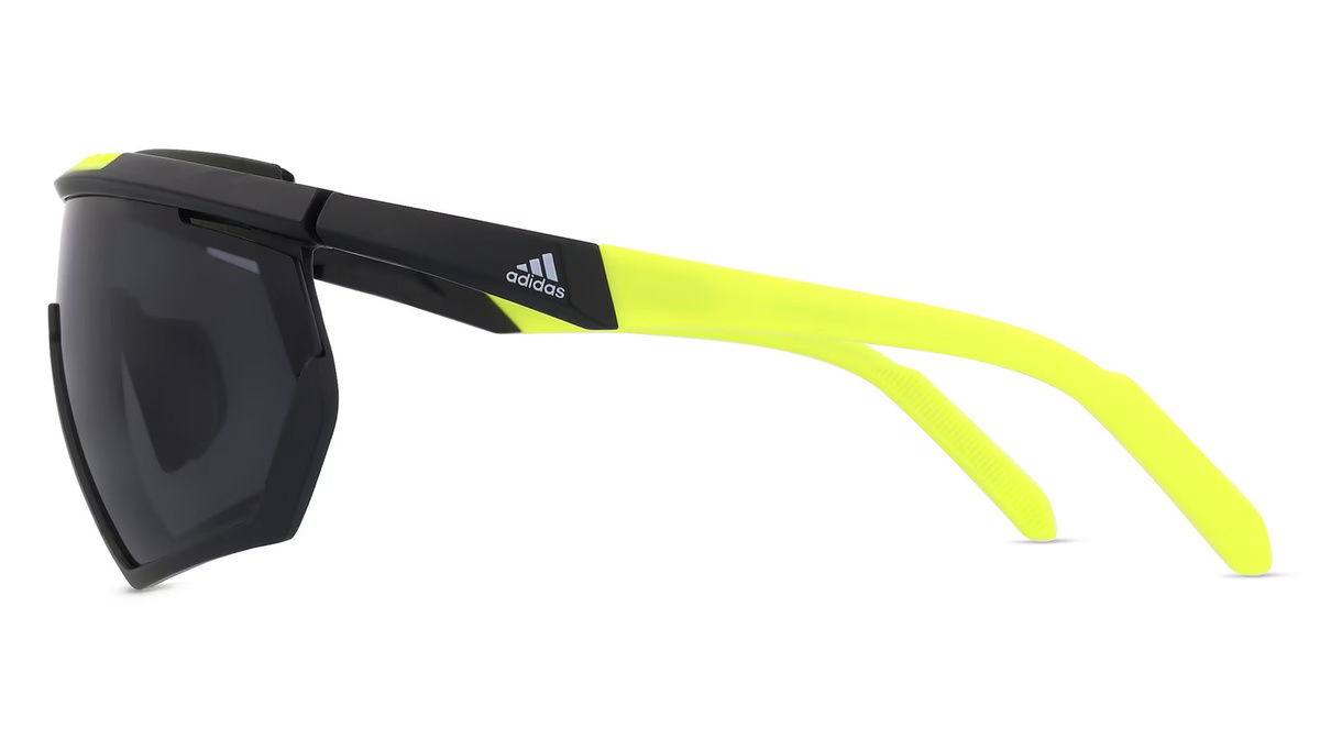 adidas SP0029-H Sportsonnenbrille, Vollrand, Kunststoff, Unisex, schwarz, grau - Bild 2