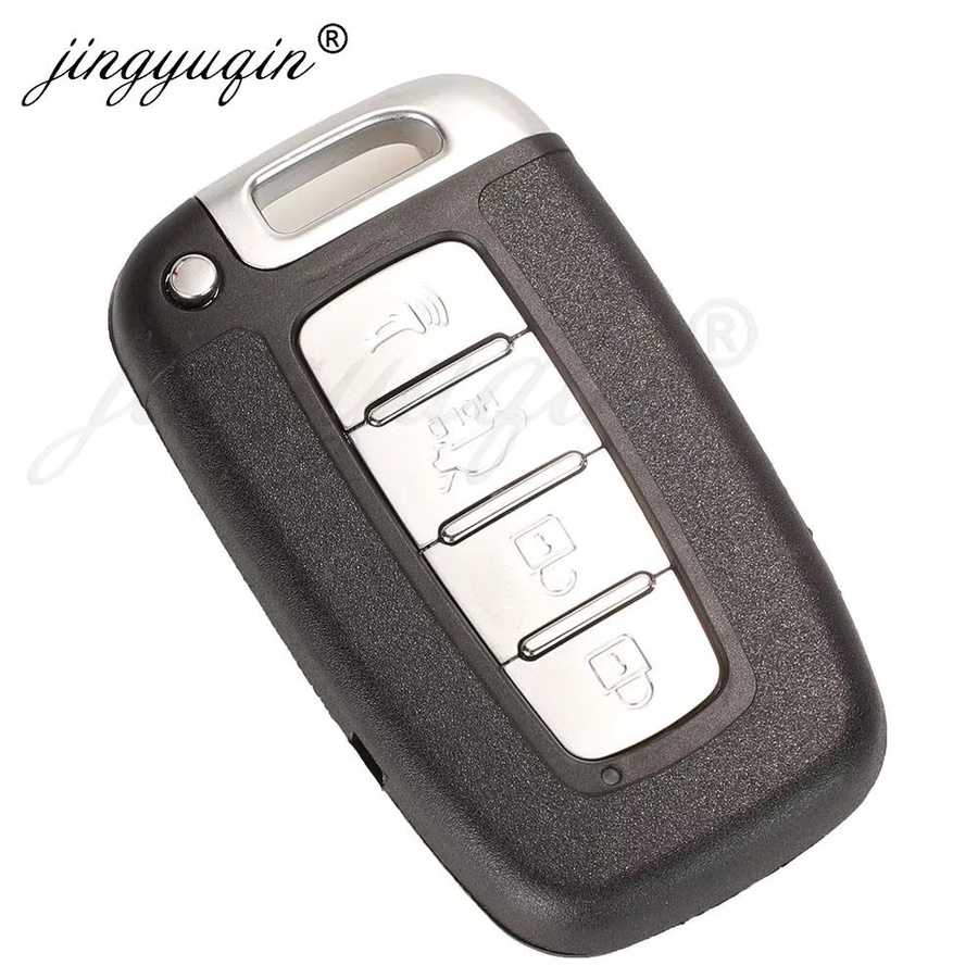10er Set Schlüsselhülle für Auto Fernbedienung passend für Kia Hyundai Genesis Accent I30 IX35 I45 Tucson Solaris Sonata Santa Fe Elantra Equus Veloster in Schwarz - Bild 3