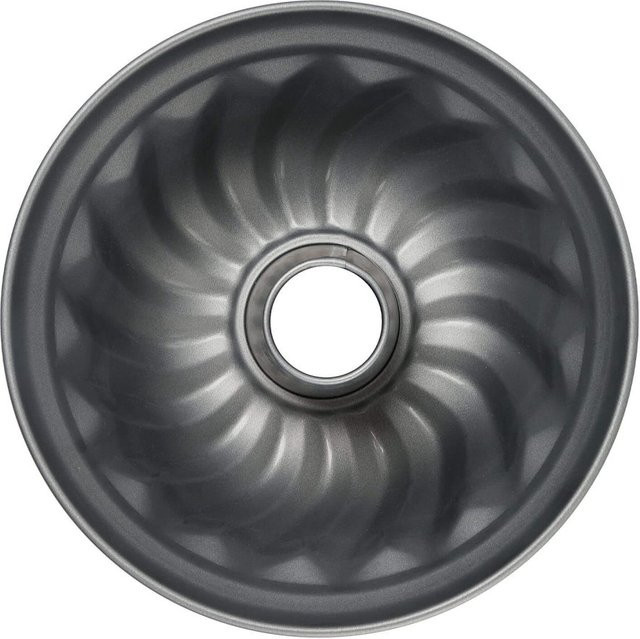 Zenker Gugelhupfform Energy, runde Gugelbackform aus Aluminium mit Antihaftbeschichtung, Silber/Grau, Durchmesser: 22 cm - Bild 1
