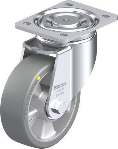Blickle Lenkrolle LH-ALTH 150K-AS in Silber und Grau mit 150 mm Rad-Durchmesser und 650 kg Tragfähigkeit - Bild 1